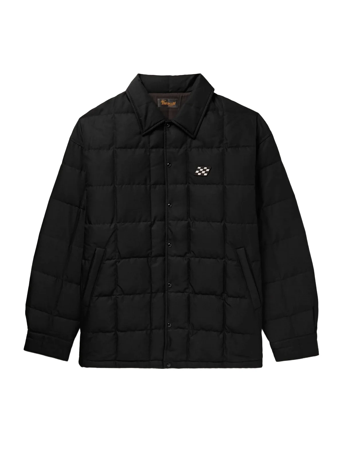 Coach Appliquéd Quilted Wool and Silk-Blend Twill Down Jacket - Men Coach Appliquéd Quilted Wool and Silk-Blend Twill Down Jacket - Men