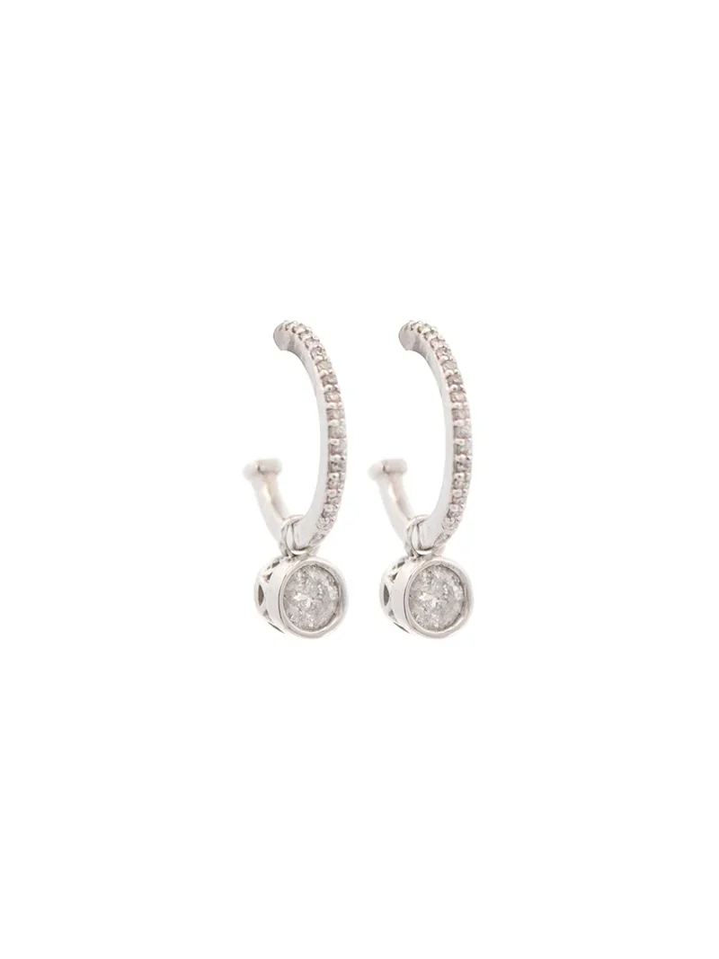 14K WG 0.50 CTW DIA 0.20 CT CTRS Earrings