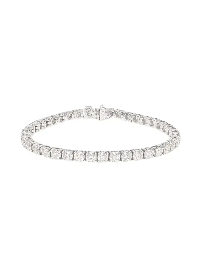 18K WG 7.00 CTW DIA 7" Bracelets 18K WG 7.00 CTW DIA 7" Bracelets