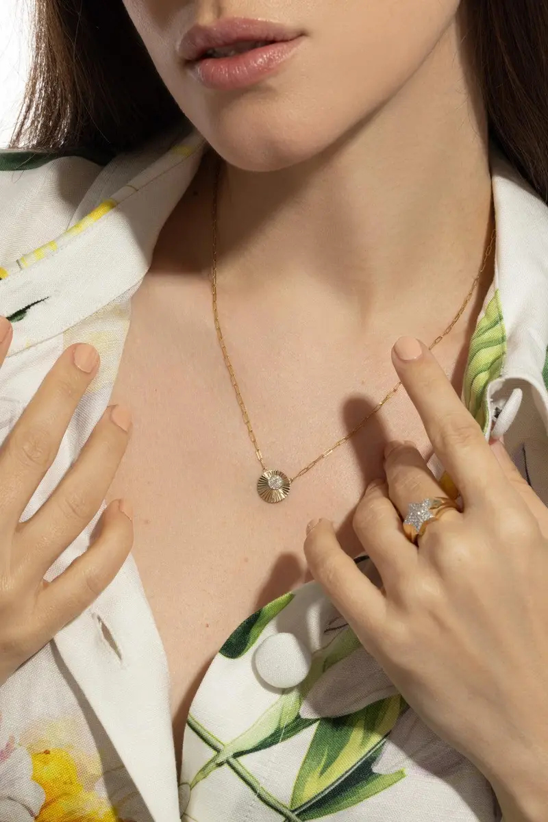 PHILLIPS HOUSE Offset Mini Aura Necklace | Thumbnail 2