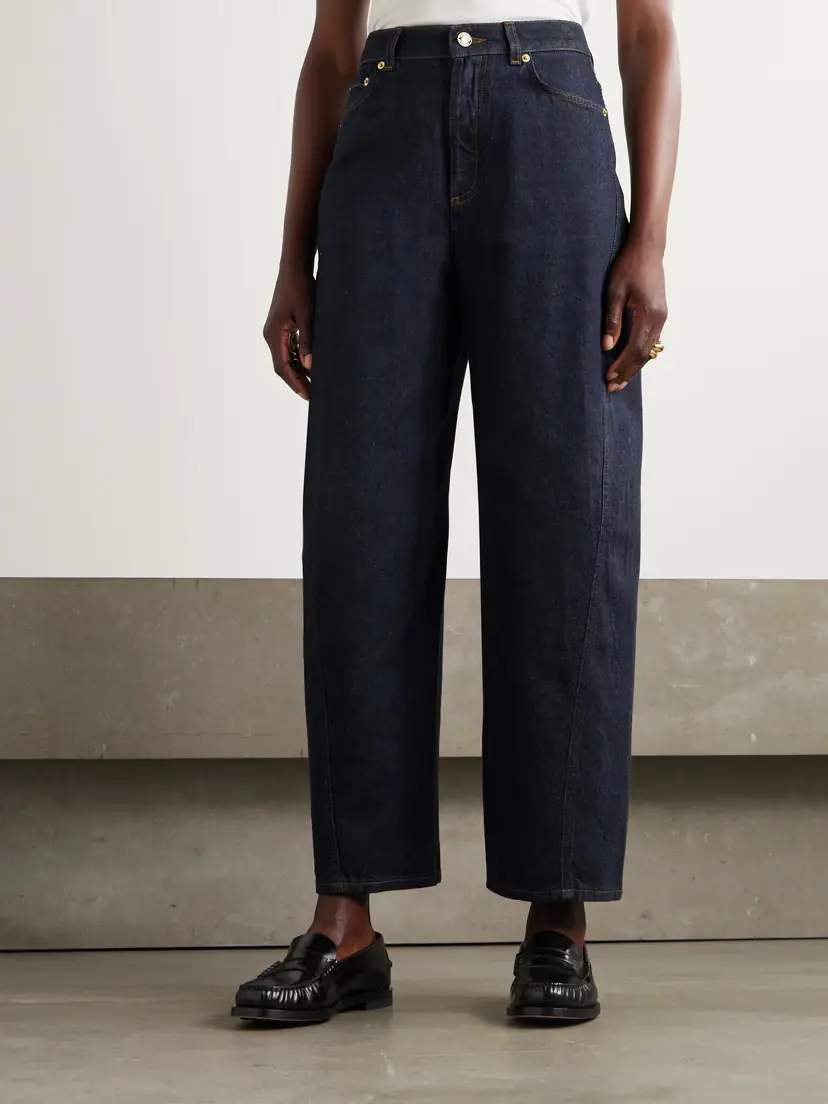 Givenchy Cropped High-rise Barrel-leg Jeans | Thumbnail 3