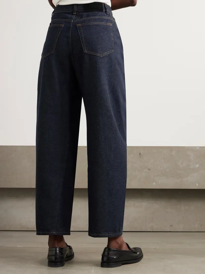 Givenchy Cropped High-rise Barrel-leg Jeans | Thumbnail 4