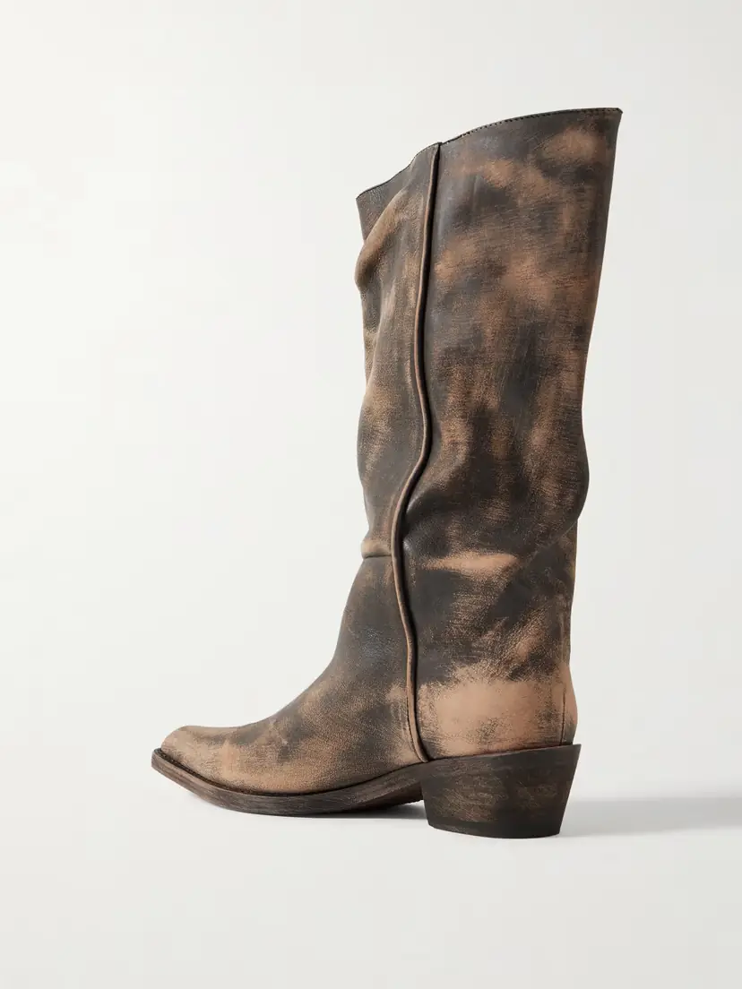 Khaite Clive Leather Boots | Thumbnail 3 Khaite Clive Leather Boots | Thumbnail 3