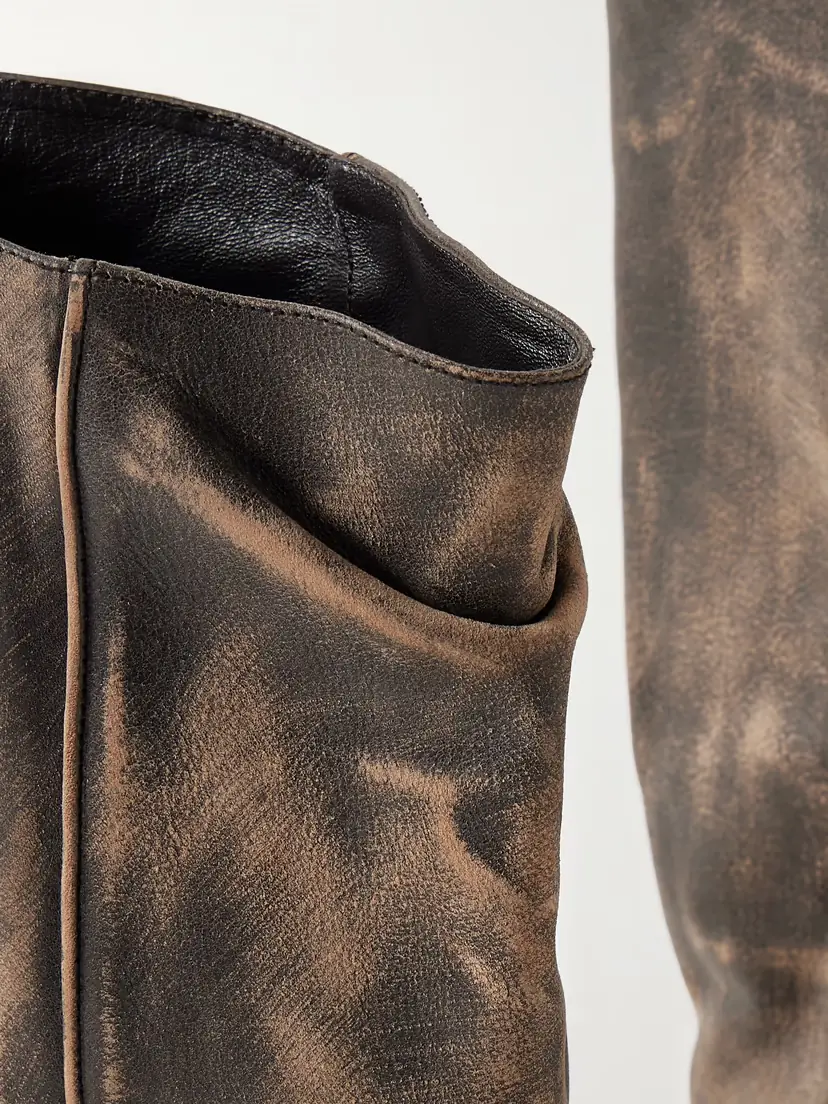 Khaite Clive Leather Boots | Thumbnail 4 Khaite Clive Leather Boots | Thumbnail 4