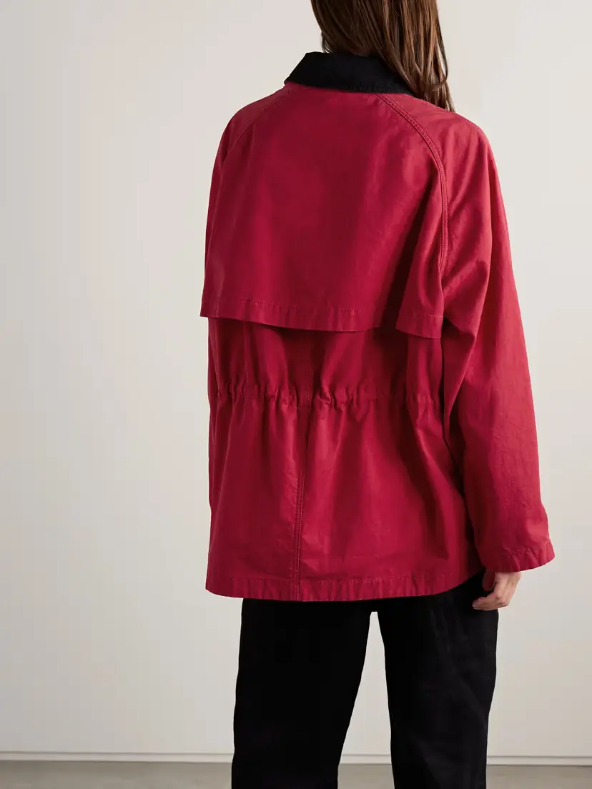 The Row Elodianna Two-tone Cotton-canvas Jacket | Thumbnail 3 The Row Elodianna Two-tone Cotton-canvas Jacket | Thumbnail 3