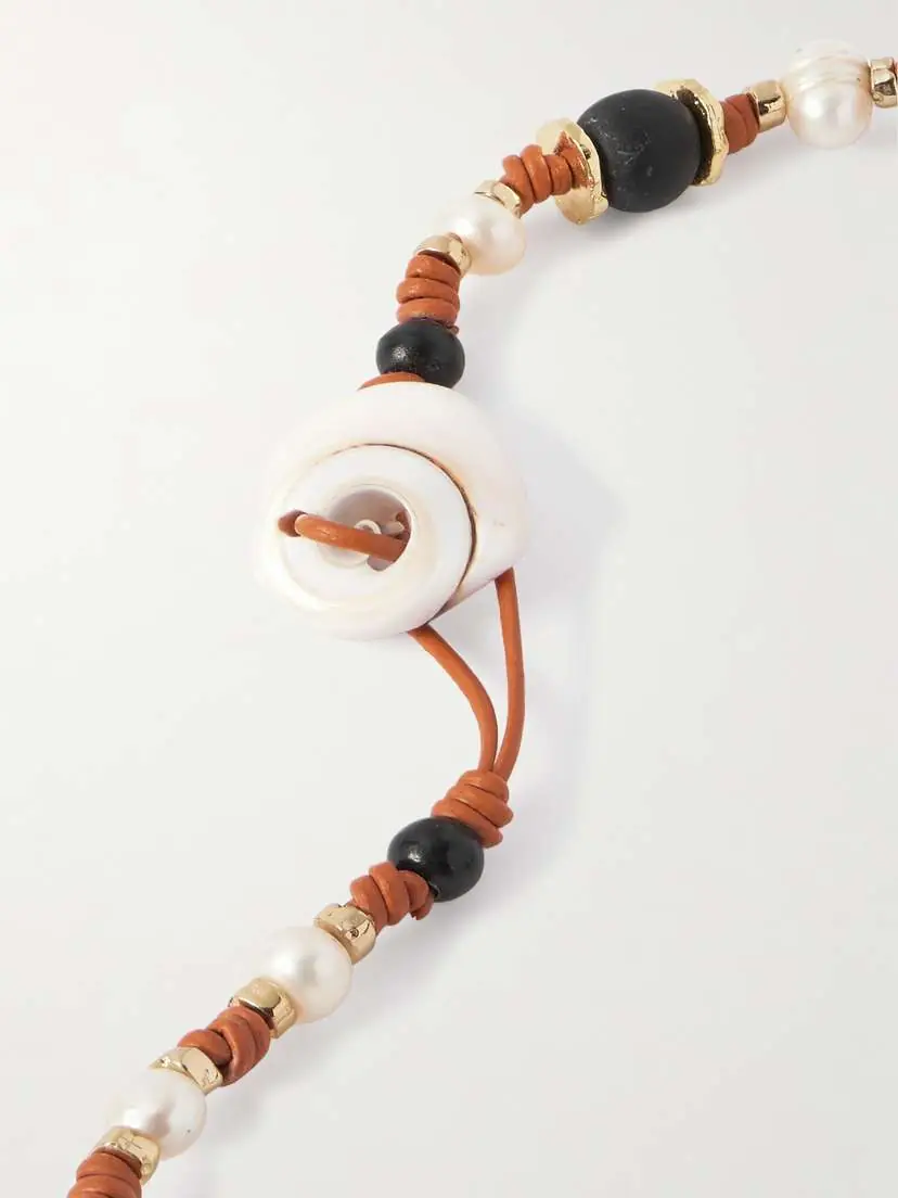 TOHUM Samsara Beaded Shell Necklace | Thumbnail 3 TOHUM Samsara Beaded Shell Necklace | Thumbnail 3