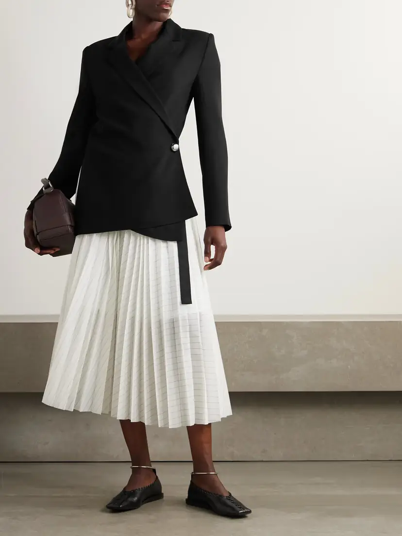 Loewe Crepe Wrap Blazer | Thumbnail 2 Loewe Crepe Wrap Blazer | Thumbnail 2
