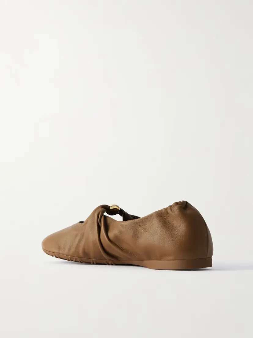 Loewe Pebble Embellished Leather Ballet Flats | Thumbnail 3 Loewe Pebble Embellished Leather Ballet Flats | Thumbnail 3