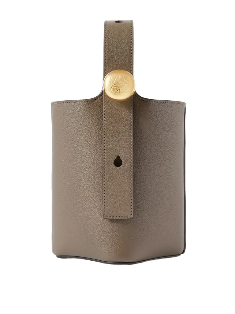 Loewe Pebble Mini Textured-leather Tote | Image 1 Loewe Pebble Mini Textured-leather Tote | Image 1