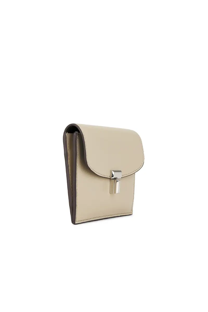 TOTEME T-Lock Leather Cardholder | Thumbnail 3 TOTEME T-Lock Leather Cardholder | Thumbnail 3
