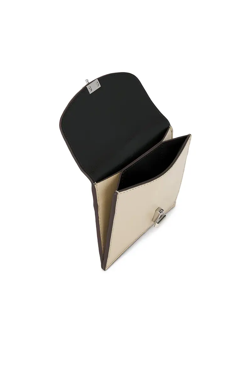 TOTEME T-Lock Leather Cardholder | Thumbnail 4 TOTEME T-Lock Leather Cardholder | Thumbnail 4