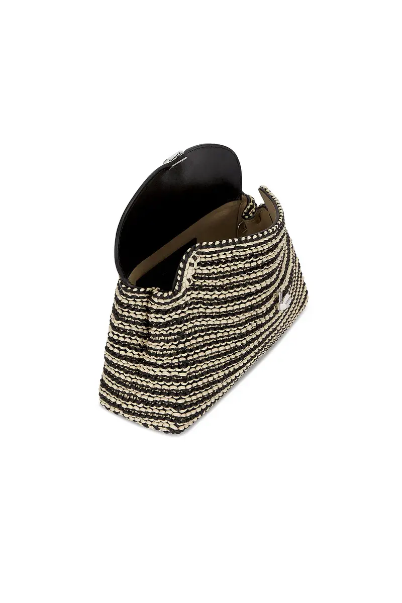 Toteme T-Lock Woven Leather Clutch | Thumbnail 5