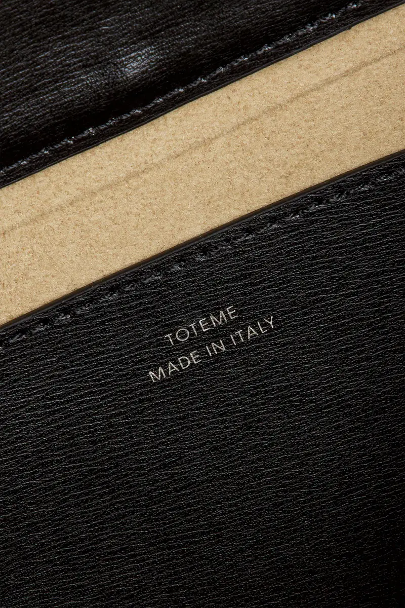 Toteme T-Lock Woven Leather Clutch | Thumbnail 6