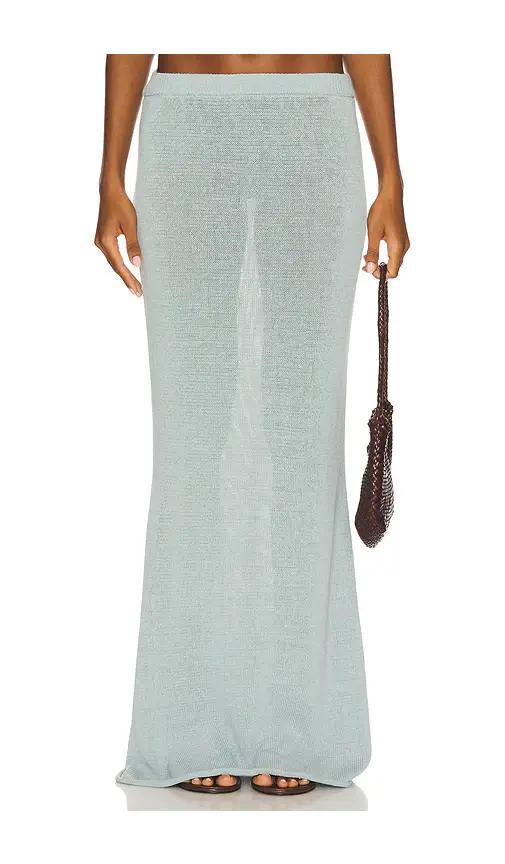 SEROYA Kora Knit Maxi Skirt