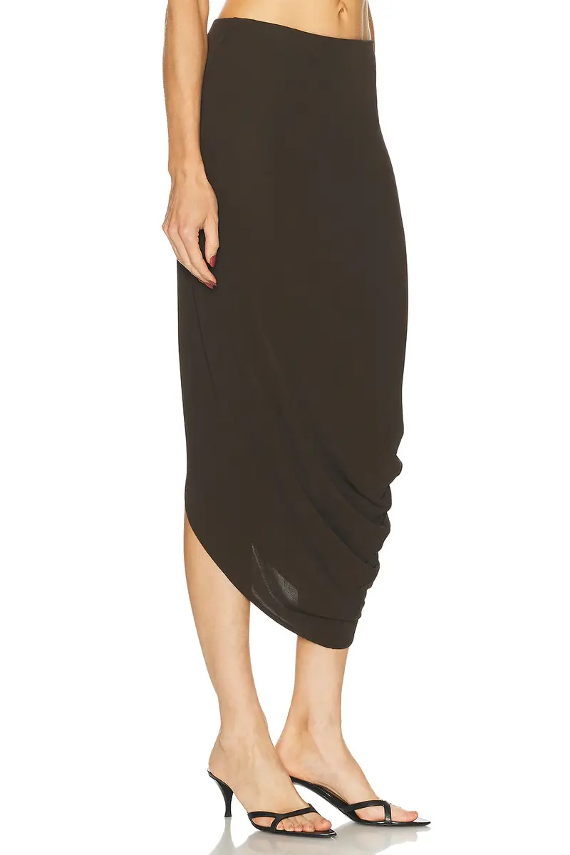 EAVES Lian Twist Midi Skirt | Thumbnail 4 EAVES Lian Twist Midi Skirt | Thumbnail 4