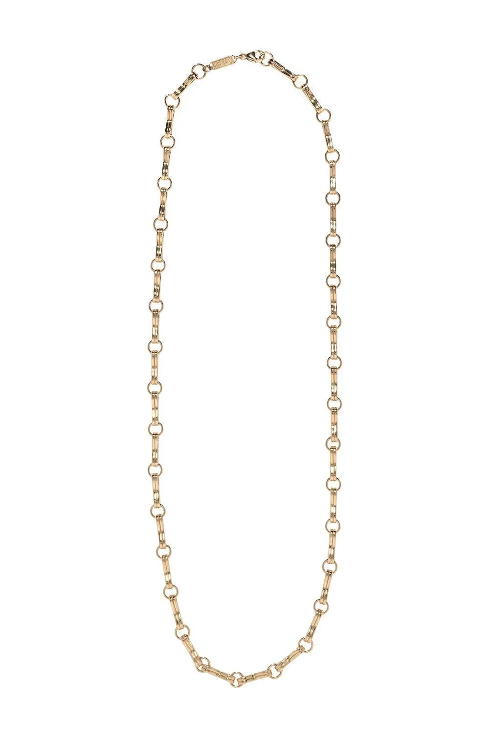 Azlee Large Motif Double Link Chain