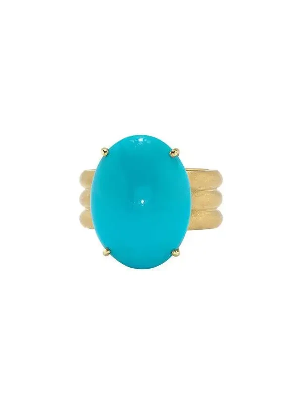 Turquoise Cabochon Heroic Ring