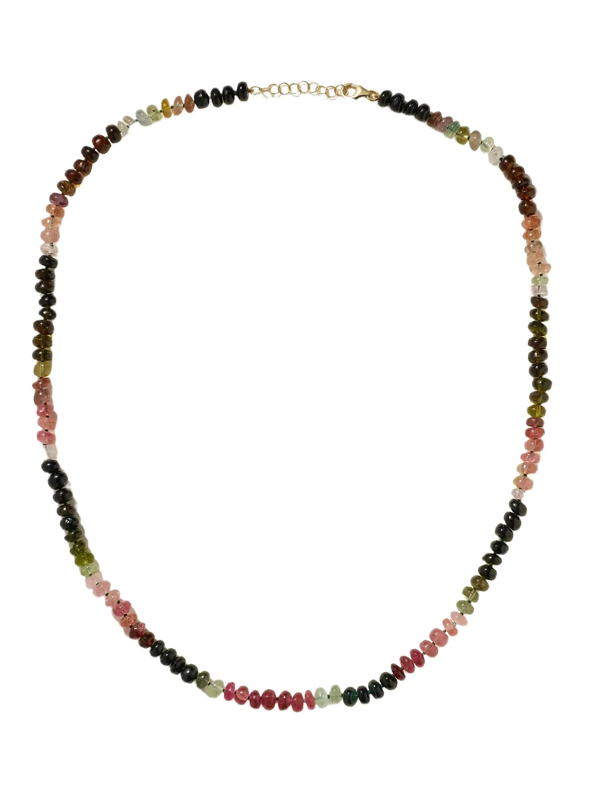 Gold Tourmaline Necklace