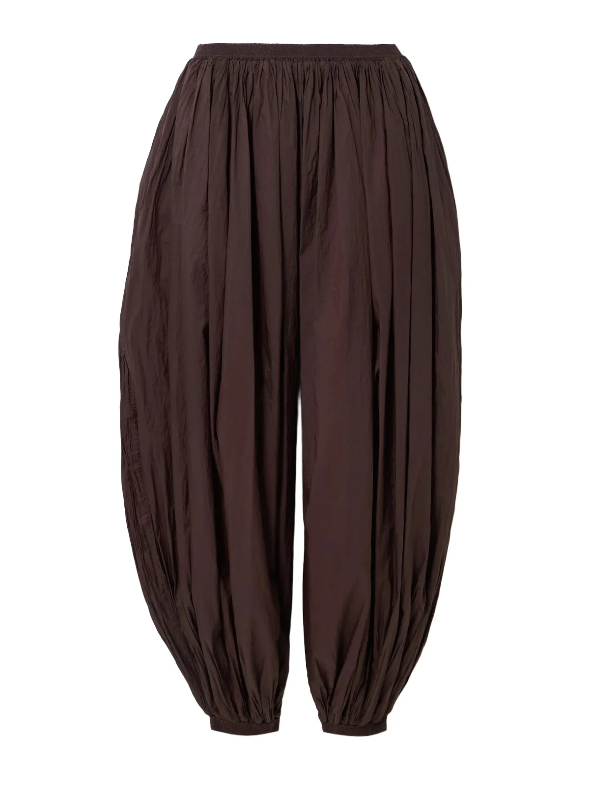 Pleated Chiffon Tapered Pants Pleated Chiffon Tapered Pants