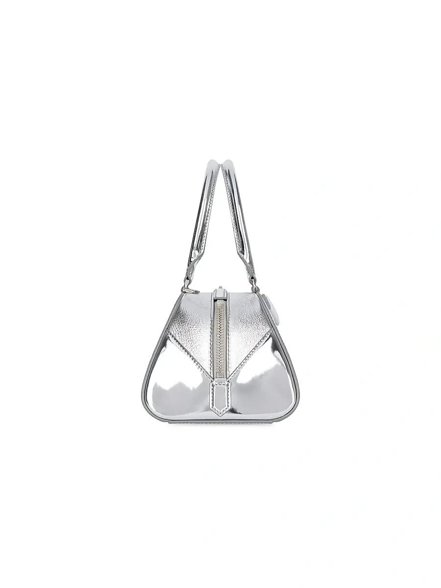 Givenchy Women's Antigona Cube East West Top Handle Bag - Light Silvery | Thumbnail 2 Givenchy Women's Antigona Cube East West Top Handle Bag - Light Silvery | Thumbnail 2