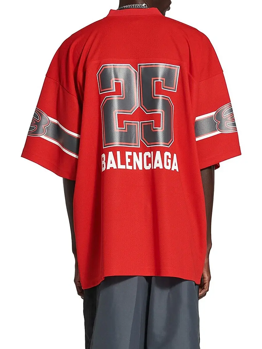 Balenciaga Men's American Football T-Shirt | Thumbnail 5