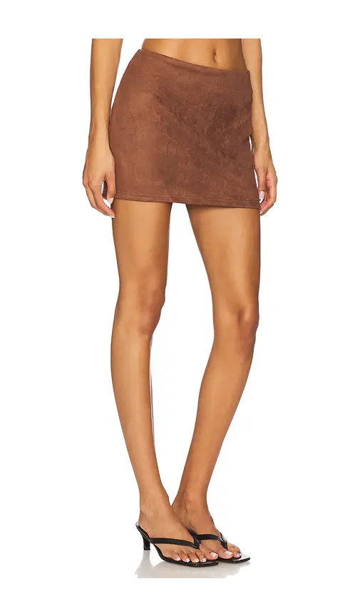superdown Patsie Faux Suede Mini Skirt | Thumbnail 2 superdown Patsie Faux Suede Mini Skirt | Thumbnail 2