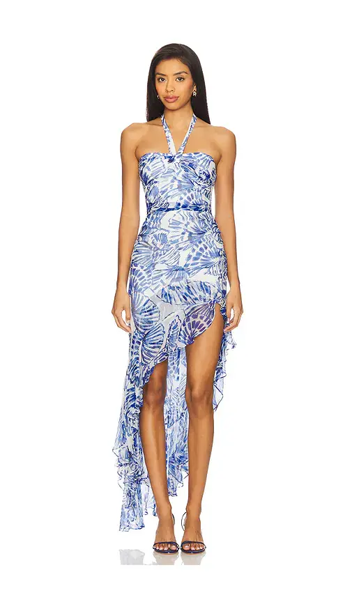 Amanda Uprichard Marabou Dress | Image 1 Amanda Uprichard Marabou Dress | Image 1