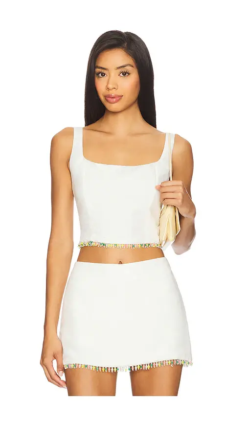 Amanda Uprichard Jace Top | Image 1 Amanda Uprichard Jace Top | Image 1