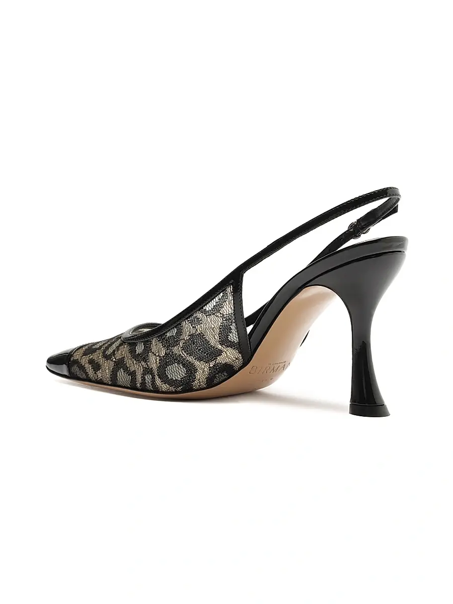 Alexandre Birman Women's Olivia 85MM Printed Slingback Pumps | Thumbnail 4 Alexandre Birman Women's Olivia 85MM Printed Slingback Pumps | Thumbnail 4