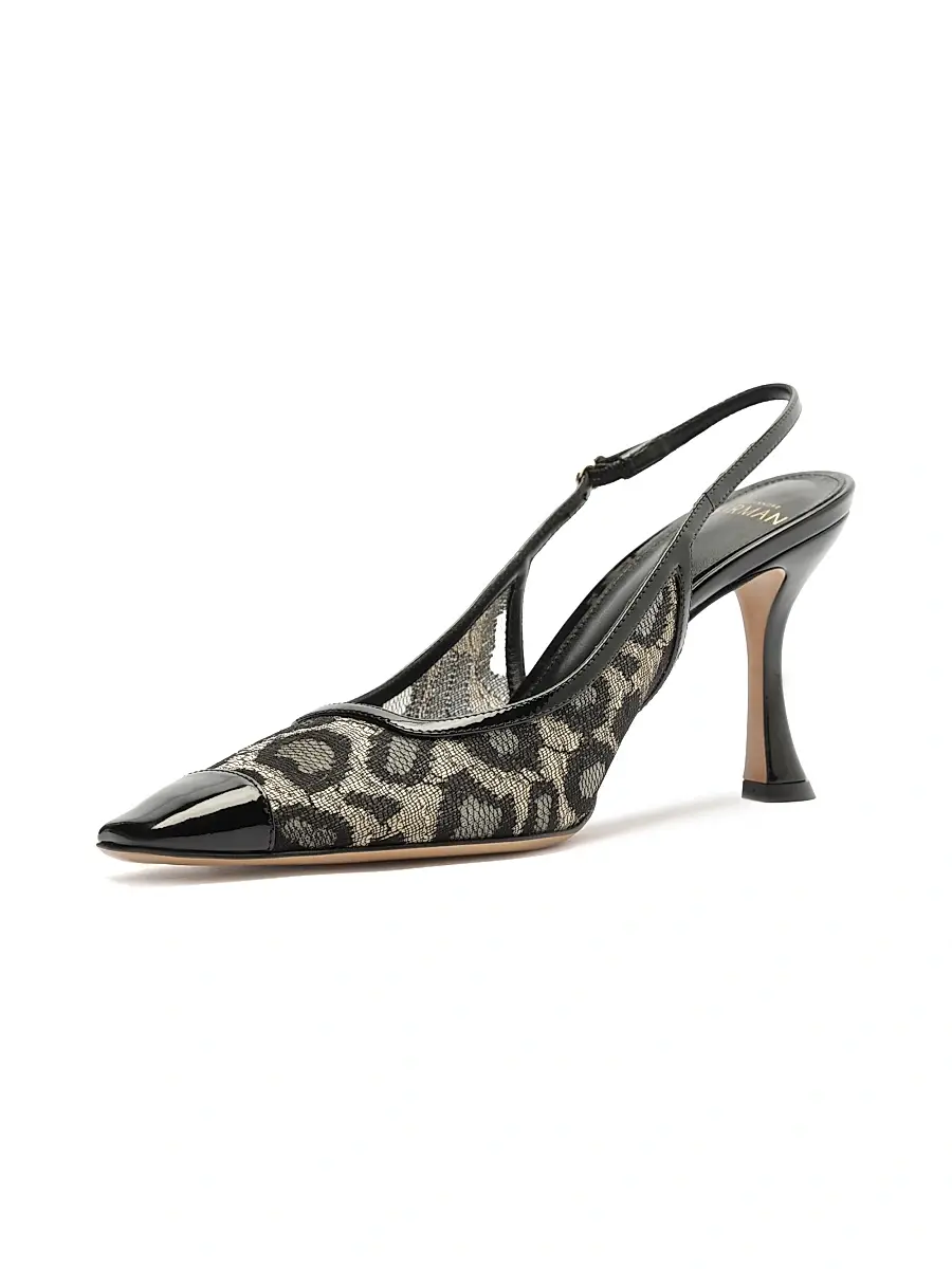 Alexandre Birman Women's Olivia 85MM Printed Slingback Pumps | Thumbnail 6 Alexandre Birman Women's Olivia 85MM Printed Slingback Pumps | Thumbnail 6