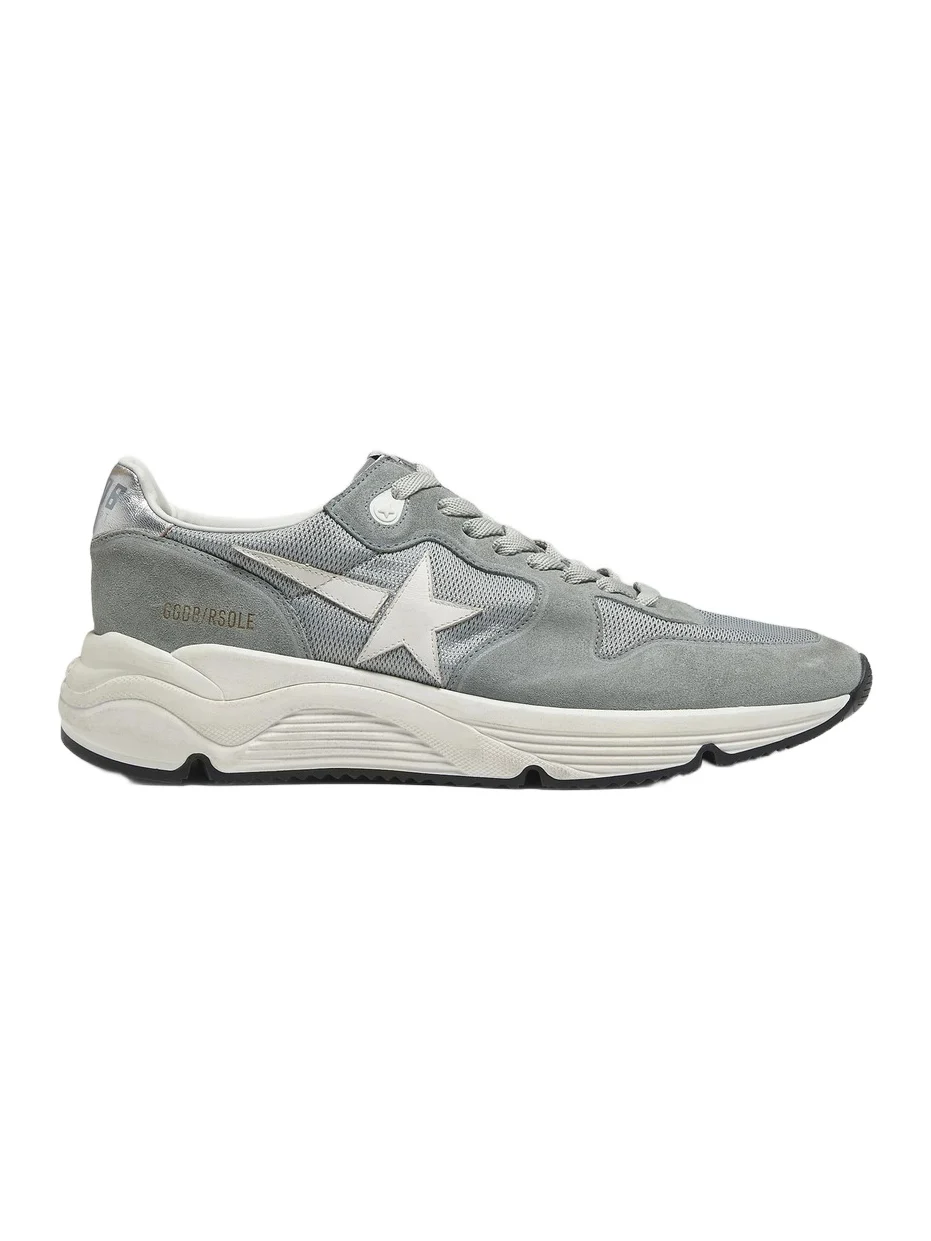 Men's Running Mesh & Suede Low-Top Sneakers Men's Running Mesh & Suede Low-Top Sneakers