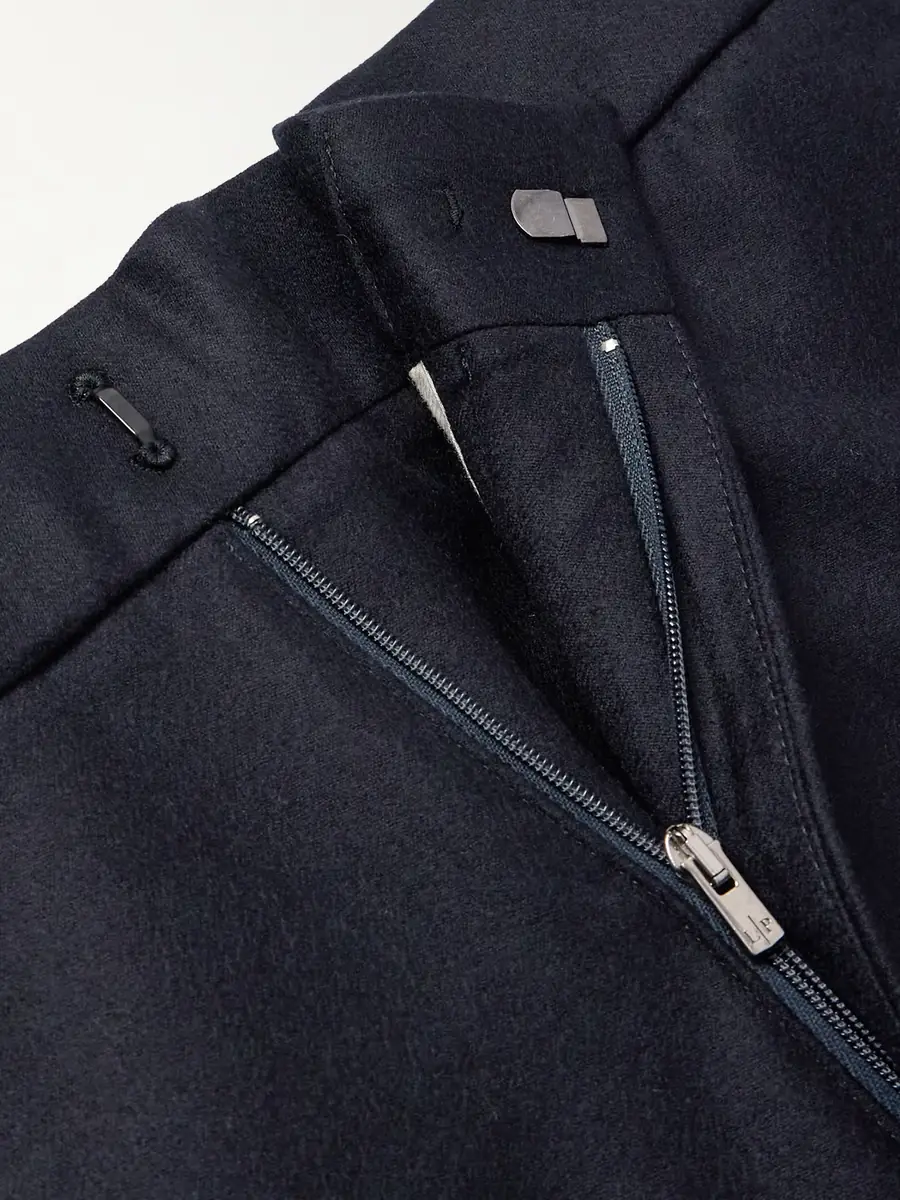 Loro Piana Leisure City Slim-Fit Virgin Wool and Cashmere-Blend Trousers - Men | Thumbnail 6 Loro Piana Leisure City Slim-Fit Virgin Wool and Cashmere-Blend Trousers - Men | Thumbnail 6
