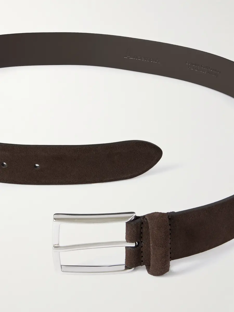 Anderson's Suede Belt - Men | Thumbnail 2 Anderson's Suede Belt - Men | Thumbnail 2