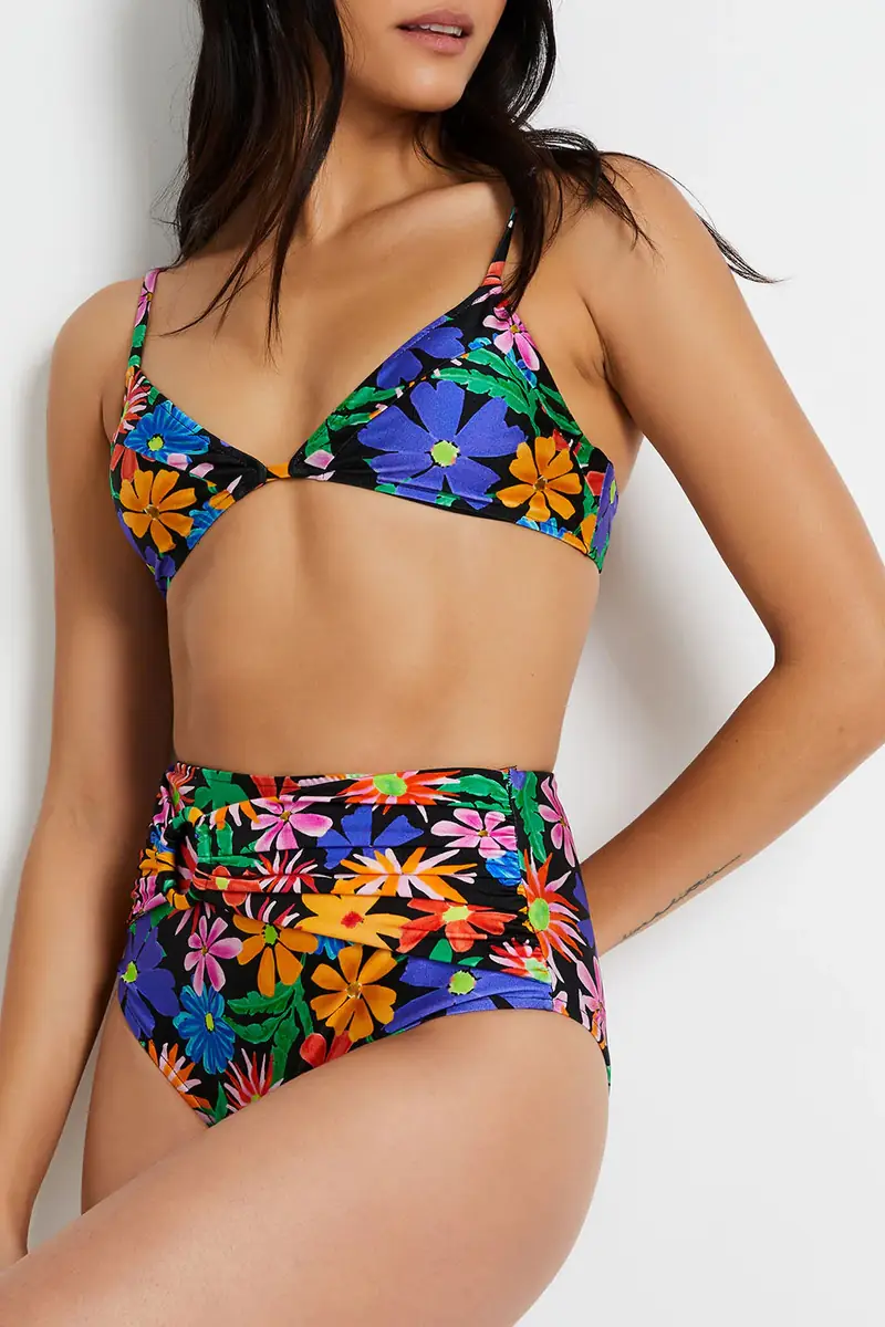 PatBo Aster High Waist Bikini Bottom (FINAL SALE) | Thumbnail 2