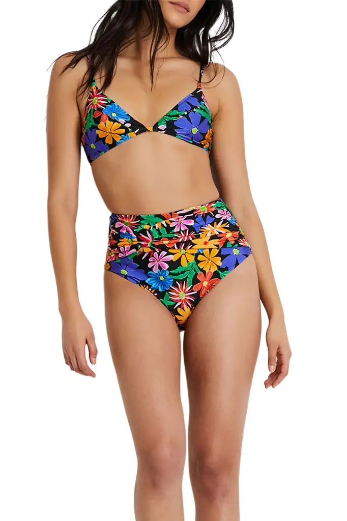 PatBo Aster High Waist Bikini Bottom (FINAL SALE)