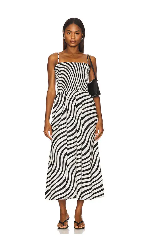 Nation Los Angeles Sibelle Smocked Dress | Image 1 Nation Los Angeles Sibelle Smocked Dress | Image 1