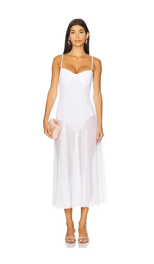 Norma Kamali Underwire Dress With Bodysuit | Image 1 Norma Kamali Underwire Dress With Bodysuit | Image 1