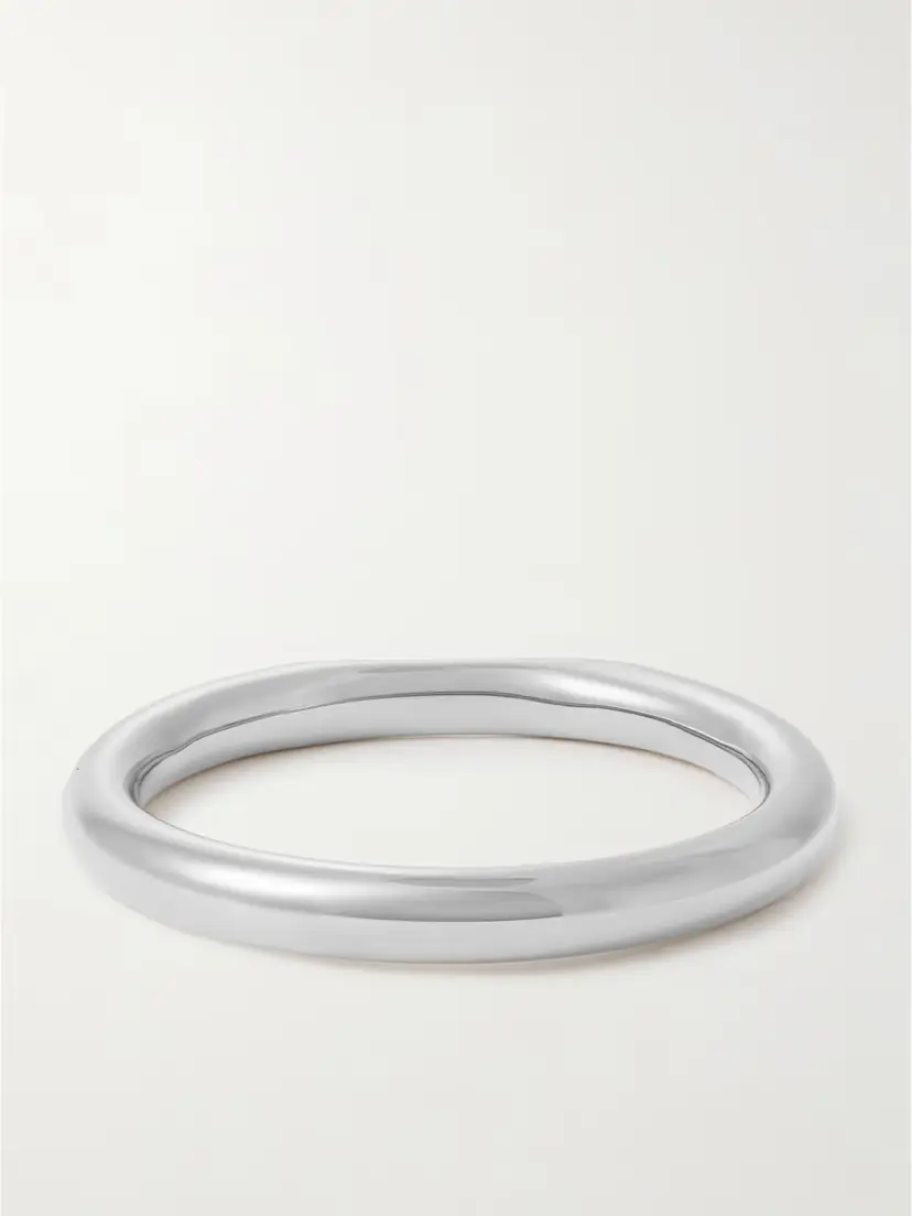 LIÉ STUDIO The Dora Silver-plated Bangle | Thumbnail 3 LIÉ STUDIO The Dora Silver-plated Bangle | Thumbnail 3