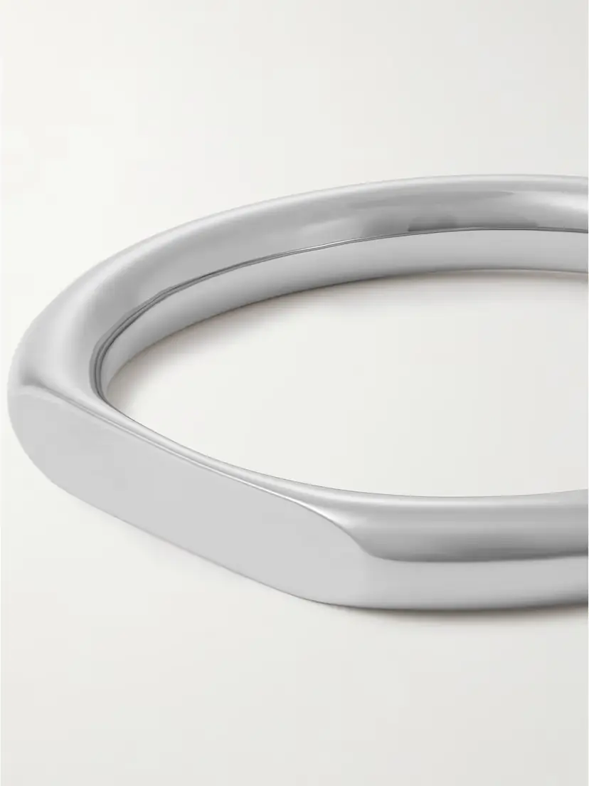 LIÉ STUDIO The Dora Silver-plated Bangle | Thumbnail 4 LIÉ STUDIO The Dora Silver-plated Bangle | Thumbnail 4
