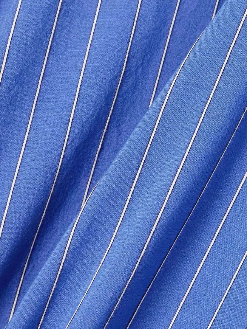 TOTEME Pinstriped Poplin Shirt | Thumbnail 5 TOTEME Pinstriped Poplin Shirt | Thumbnail 5