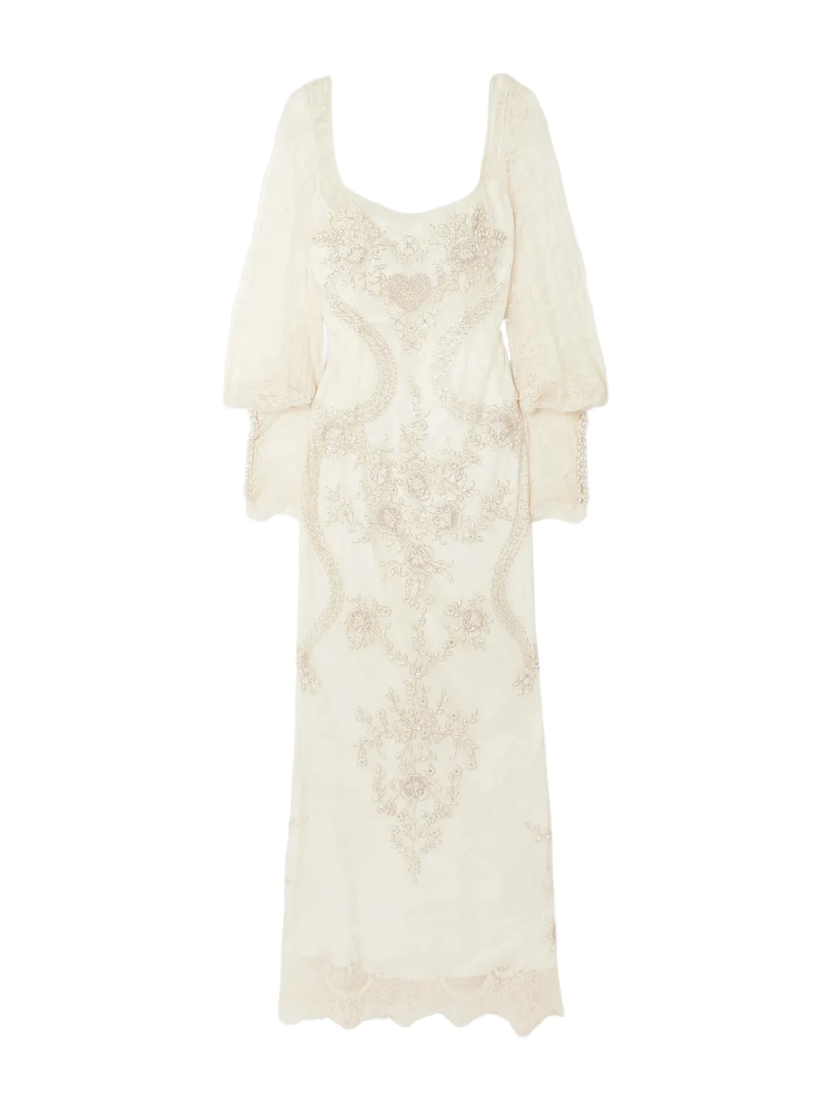 Flora Embellished Lace Gown Flora Embellished Lace Gown