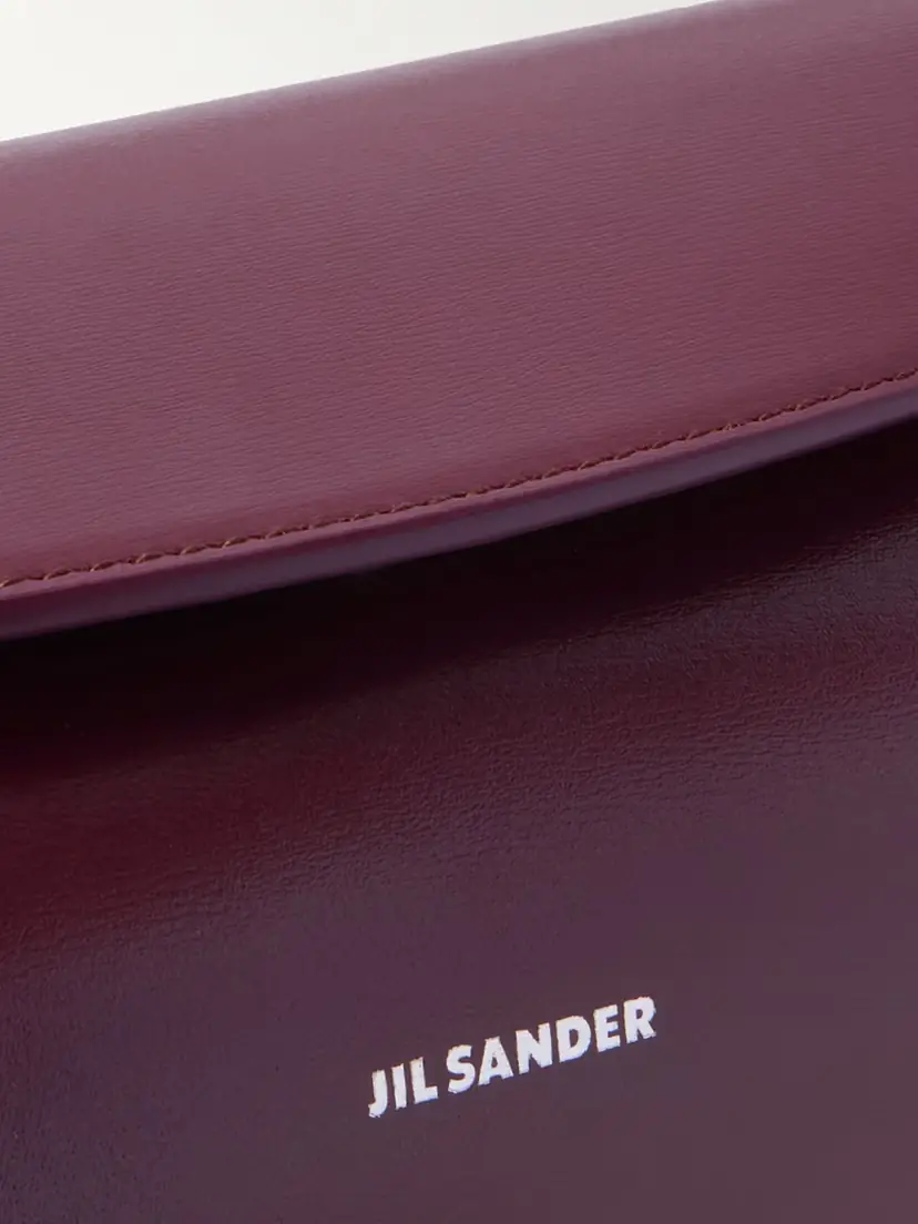 Jil Sander Cannolo Small Leather Shoulder Bag | Thumbnail 4 Jil Sander Cannolo Small Leather Shoulder Bag | Thumbnail 4
