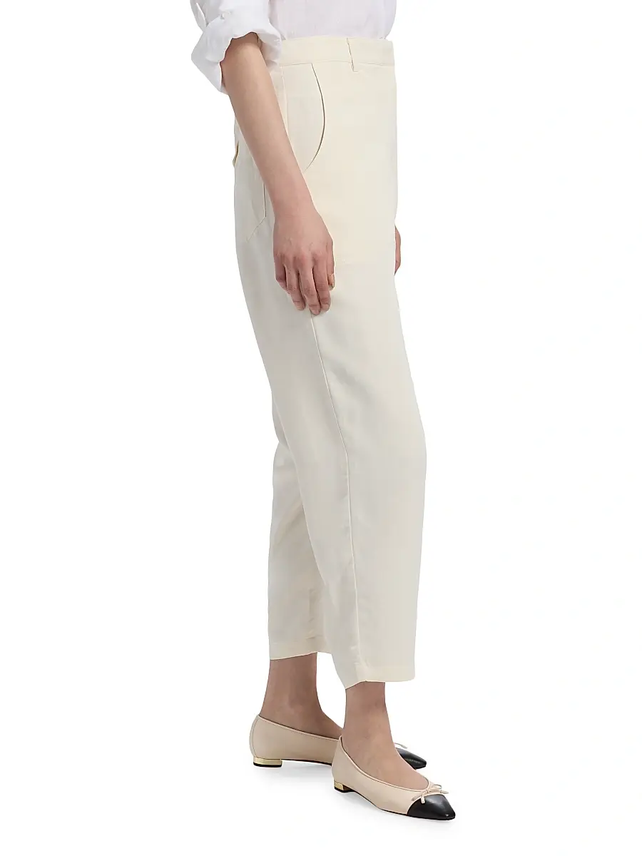 TWP Women's Jetties Beach Flat Front Ankle Pants | Thumbnail 4 TWP Women's Jetties Beach Flat Front Ankle Pants | Thumbnail 4