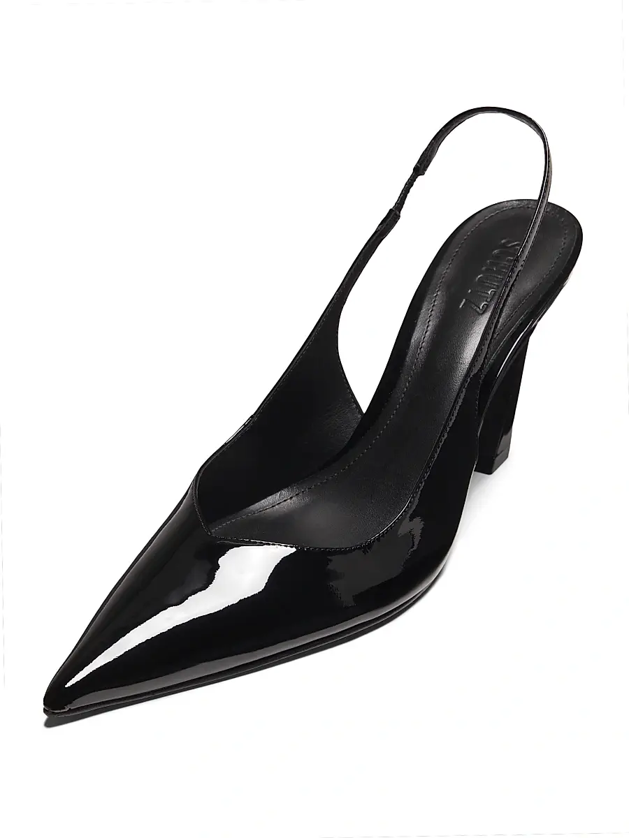 Schutz Women's Lexi 90MM Patent Leather Slingback Pumps | Thumbnail 2 Schutz Women's Lexi 90MM Patent Leather Slingback Pumps | Thumbnail 2