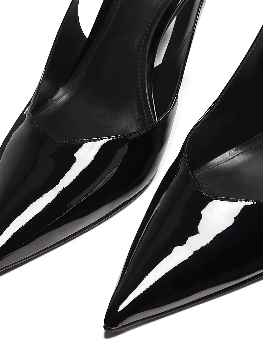 Schutz Women's Lexi 90MM Patent Leather Slingback Pumps | Thumbnail 5 Schutz Women's Lexi 90MM Patent Leather Slingback Pumps | Thumbnail 5