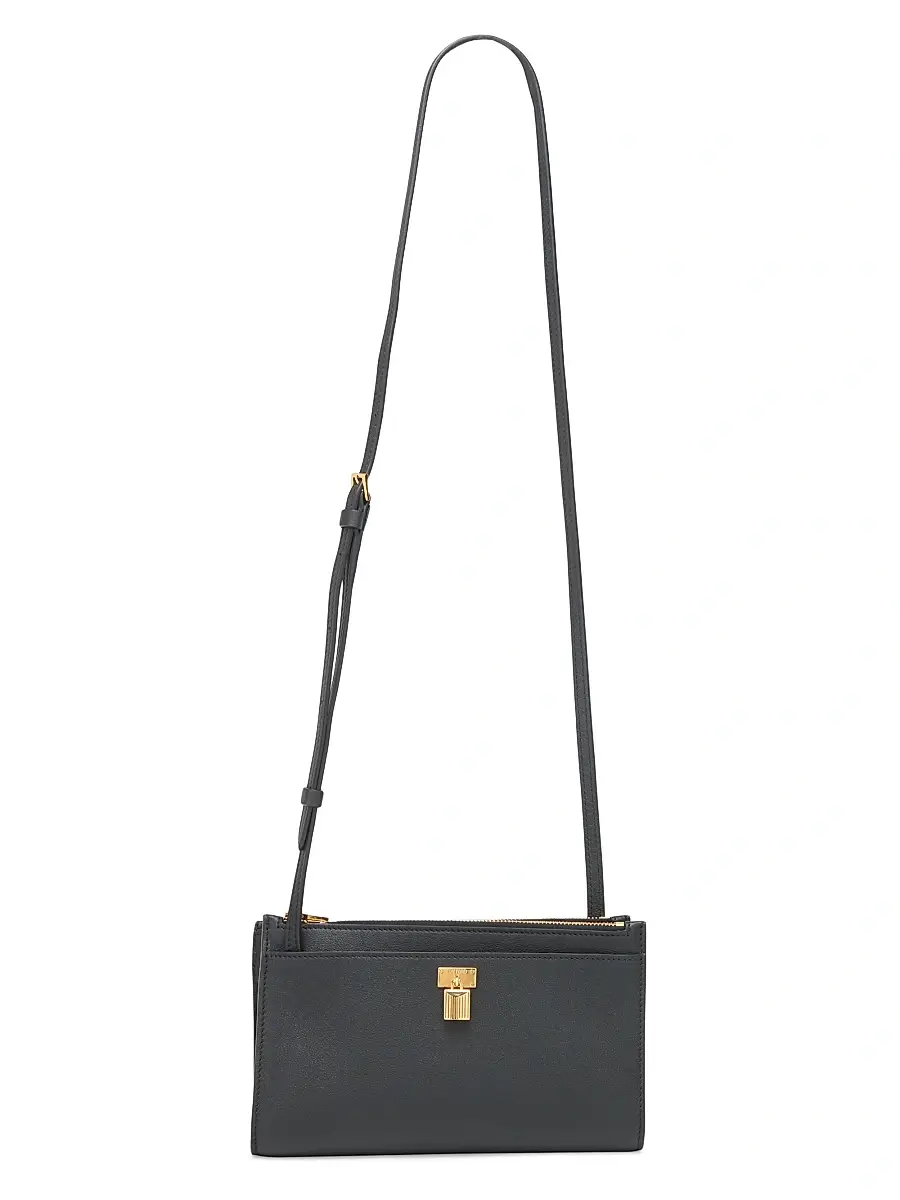 TOM FORD Women's Padlock Mini Leather Shoulder Bag - Black | Thumbnail 5 TOM FORD Women's Padlock Mini Leather Shoulder Bag - Black | Thumbnail 5