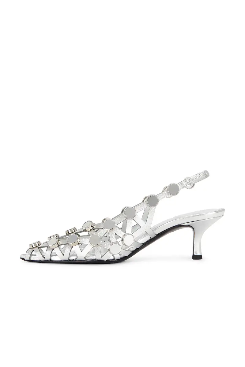 The Attico Grid Slingback Pump | Thumbnail 5