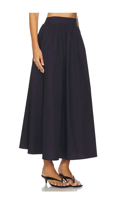 susana monaco Poplin Midi Skirt | Thumbnail 2 susana monaco Poplin Midi Skirt | Thumbnail 2
