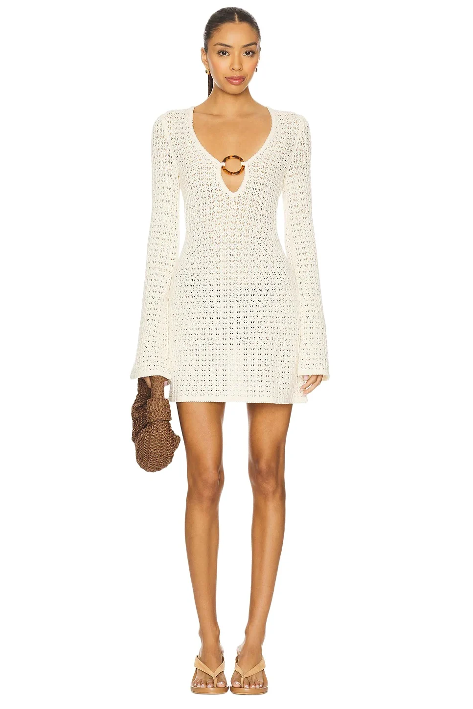 x REVOLVE Bobby Pointelle Mini Dress x REVOLVE Bobby Pointelle Mini Dress