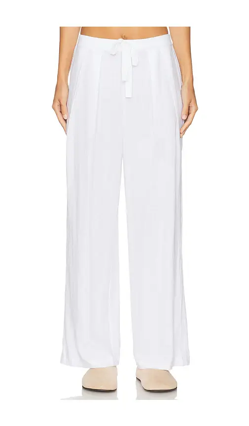 Eberjey Linen Blend Relaxed Pant